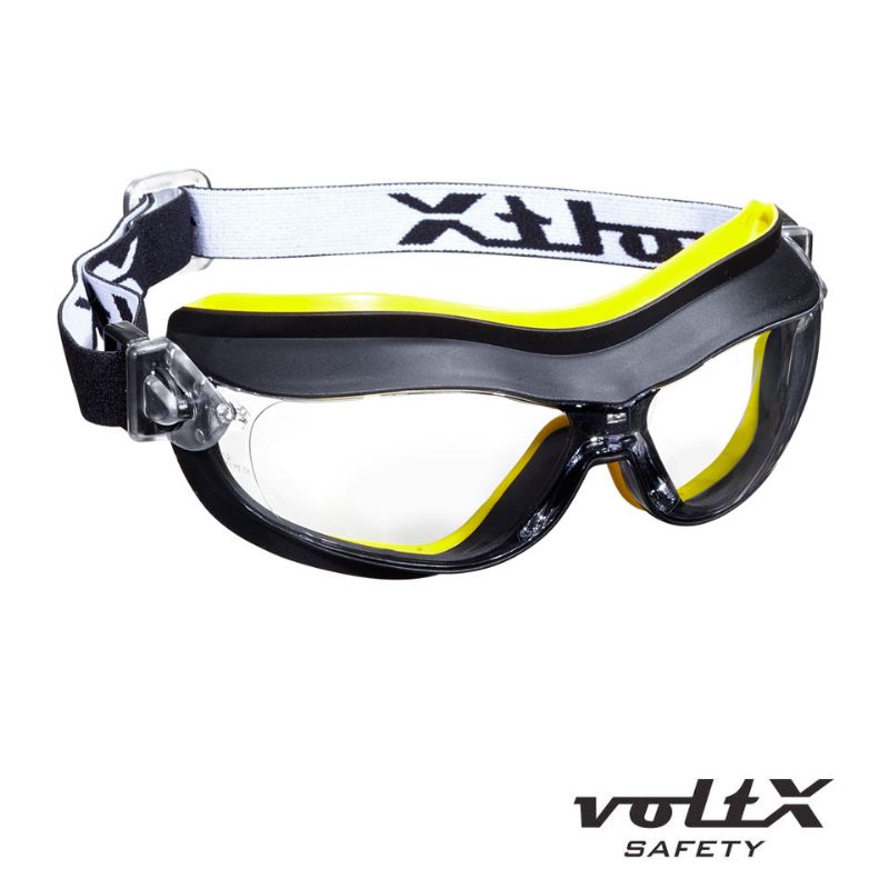 BRAUN +2.0 Dioptrie voltX Defender Kompact BIFOKALE Belüftet Schutzbrille CE EN166FT Zertifiziert Compact Bifocal Safety Goggles Anti-Beschlag Beschichtung 
